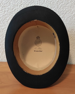 Zylinder von der Chapellerie E. Bliss - Winterthur